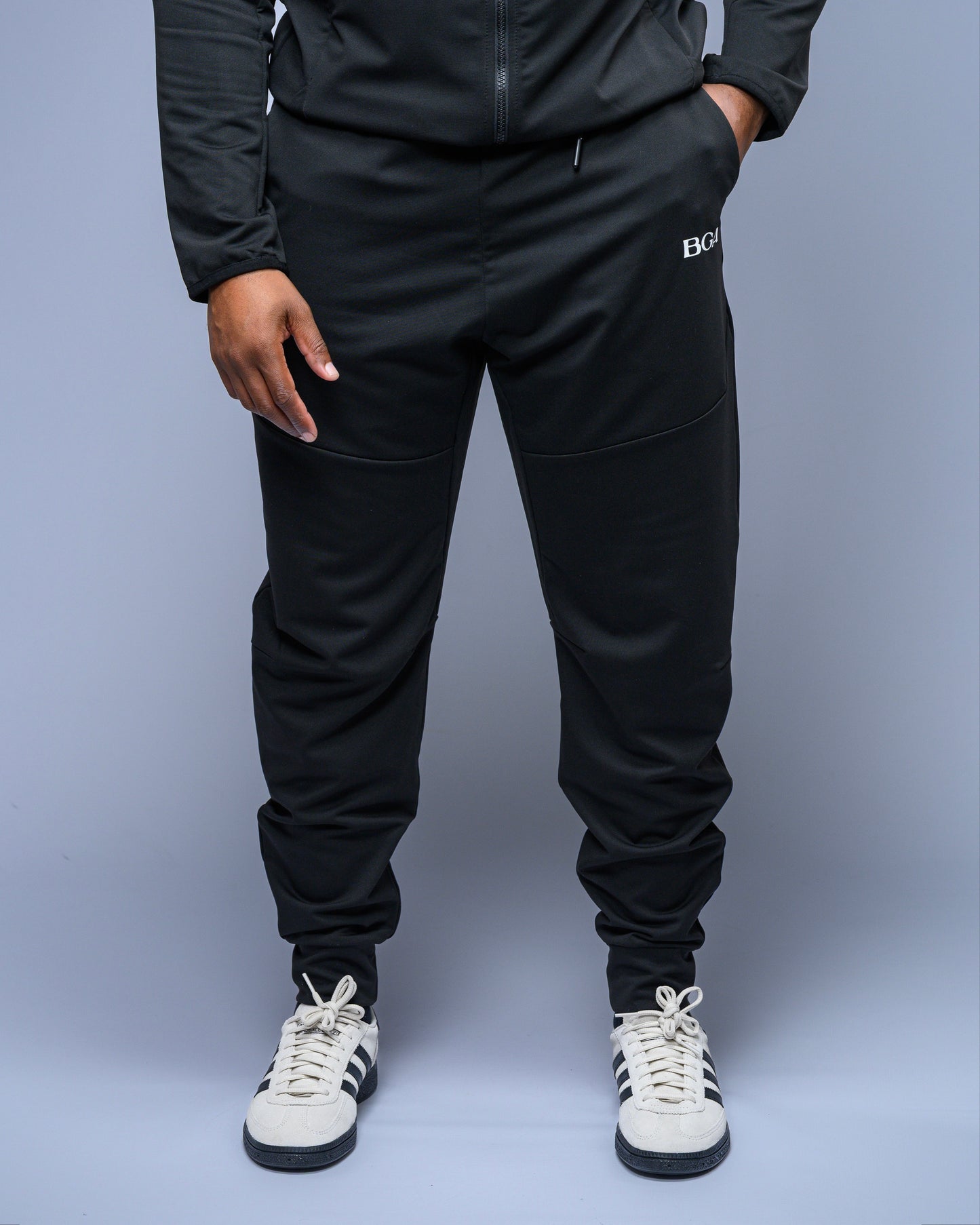 Men’s Stylish Black Active Pants - Gym Joggers