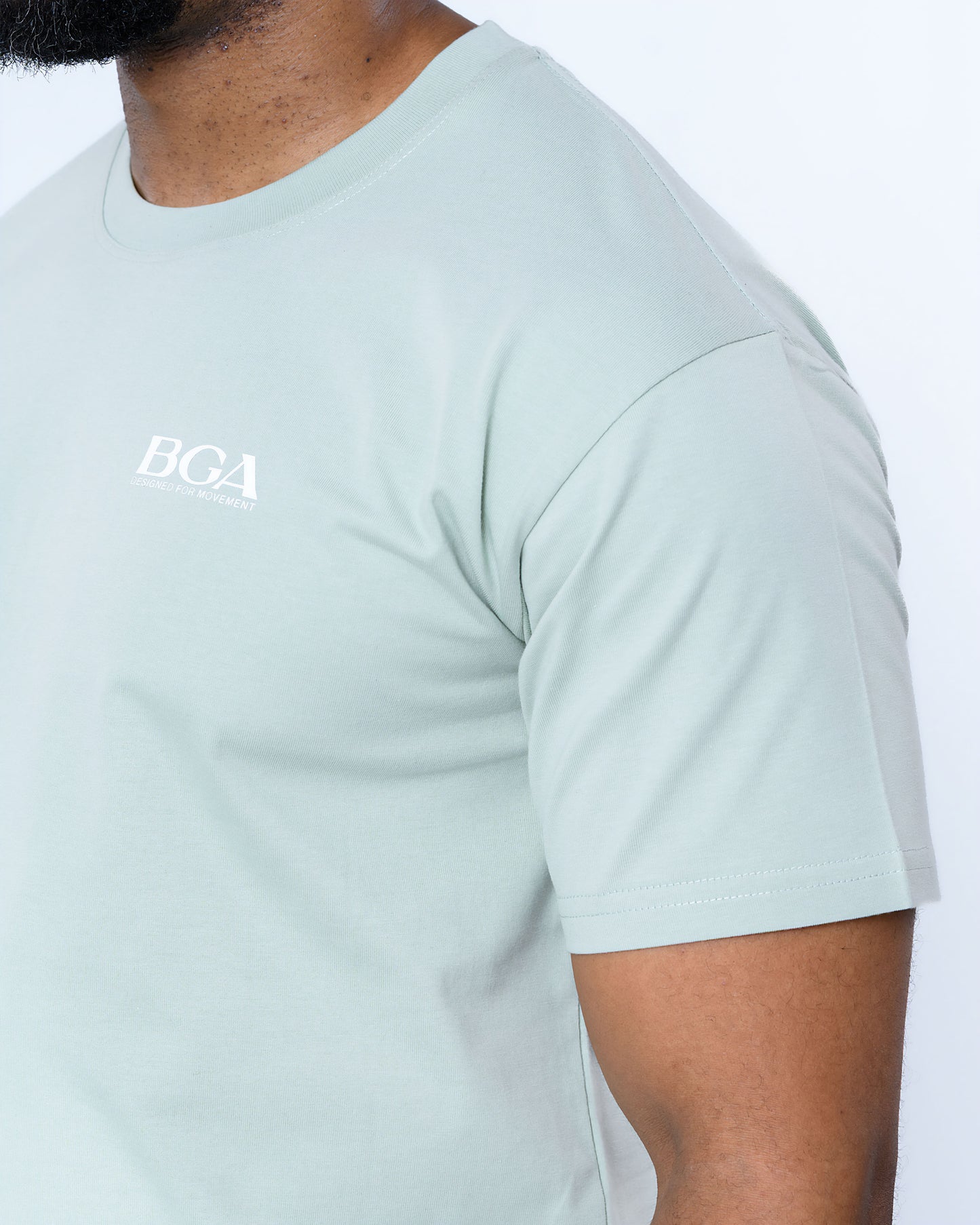 Men's Mint Active Tee - 100% Cotton Lightweight T-Shirt | BARBU G