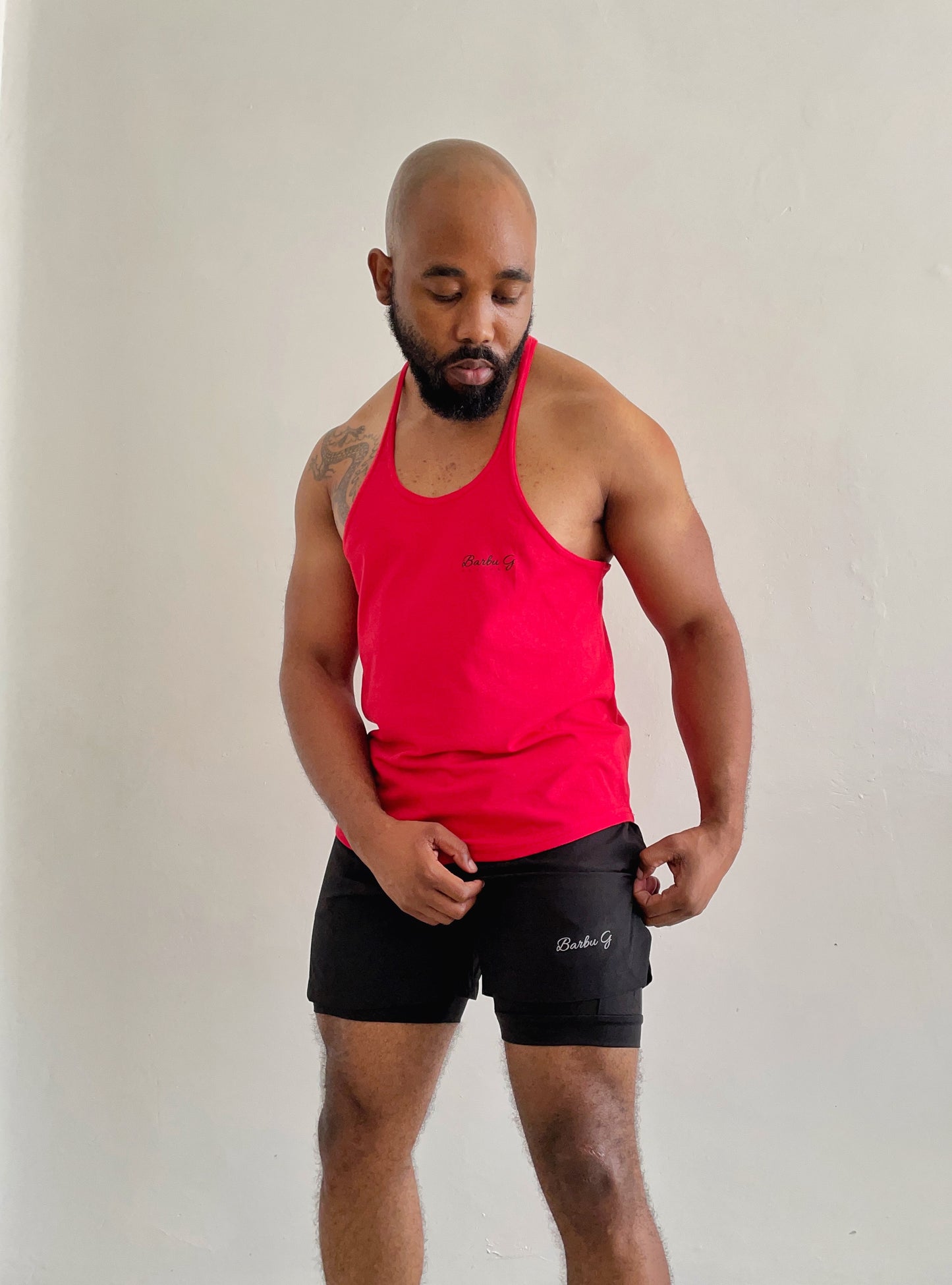 Barbu G Active Short 2 in 1 Black