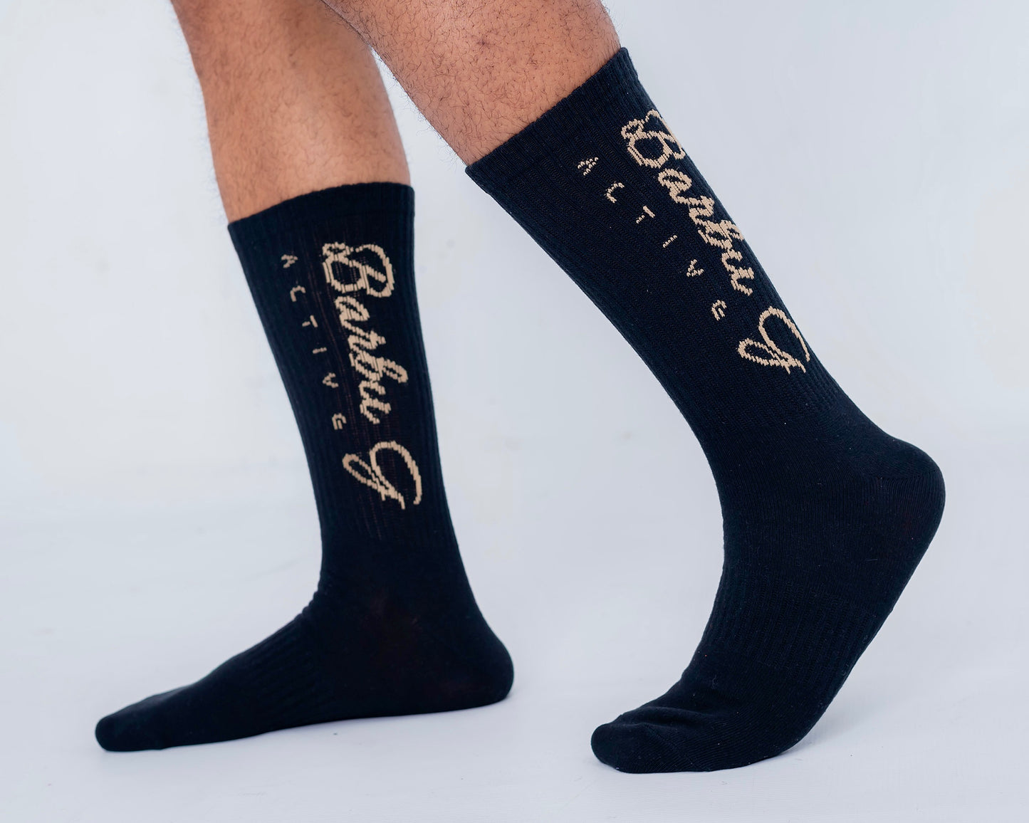 Men's Crew Socks - Active Gym Socks | BARBU G