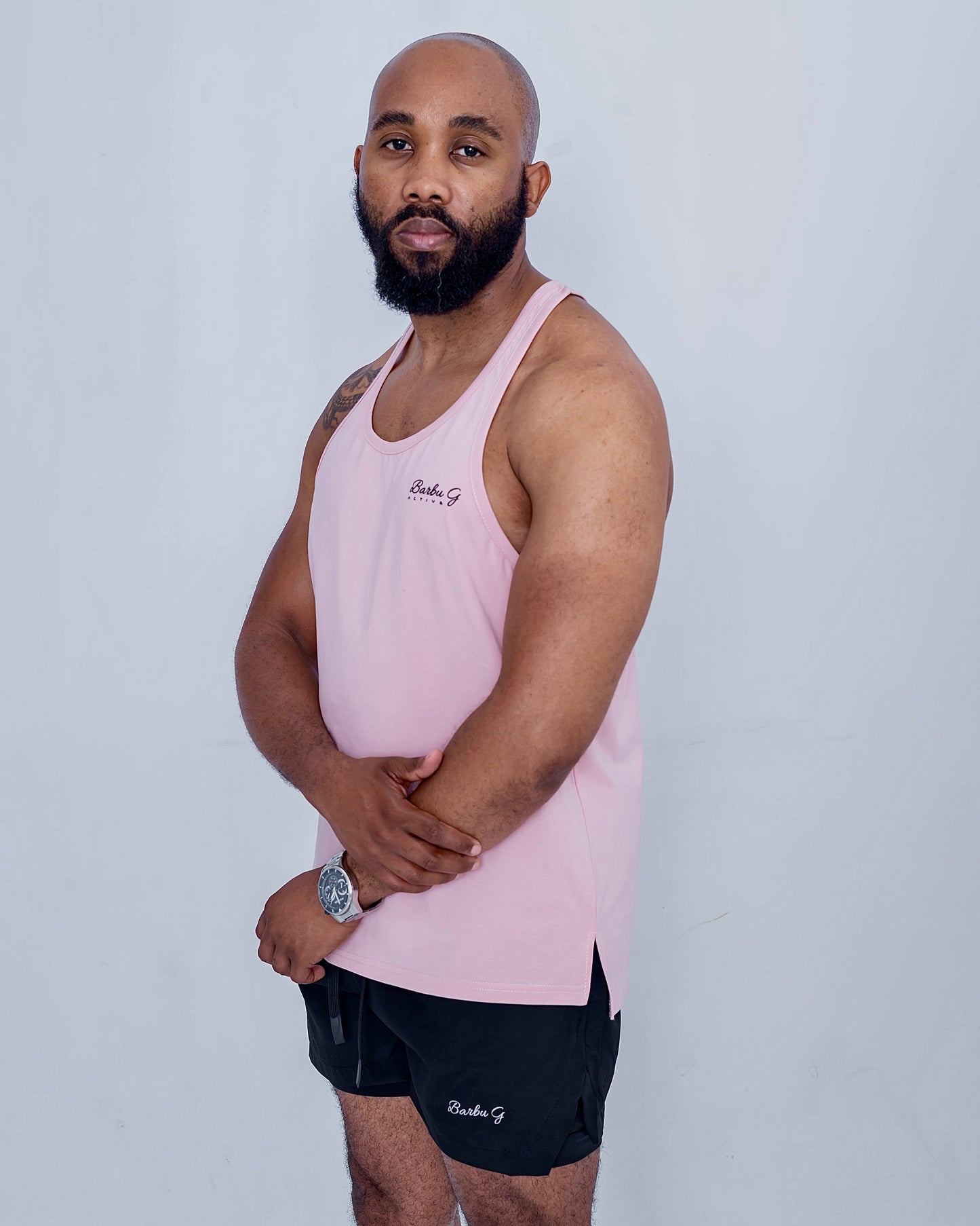 Barbu G Active Vest Millennial Pink