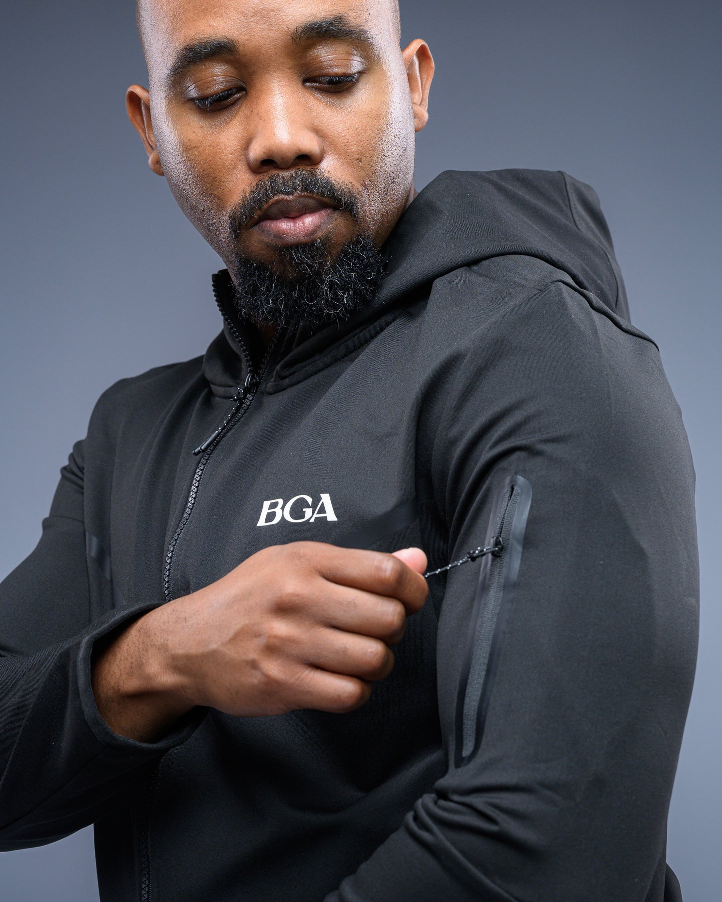 Men’s Stylish Black Active Jacket