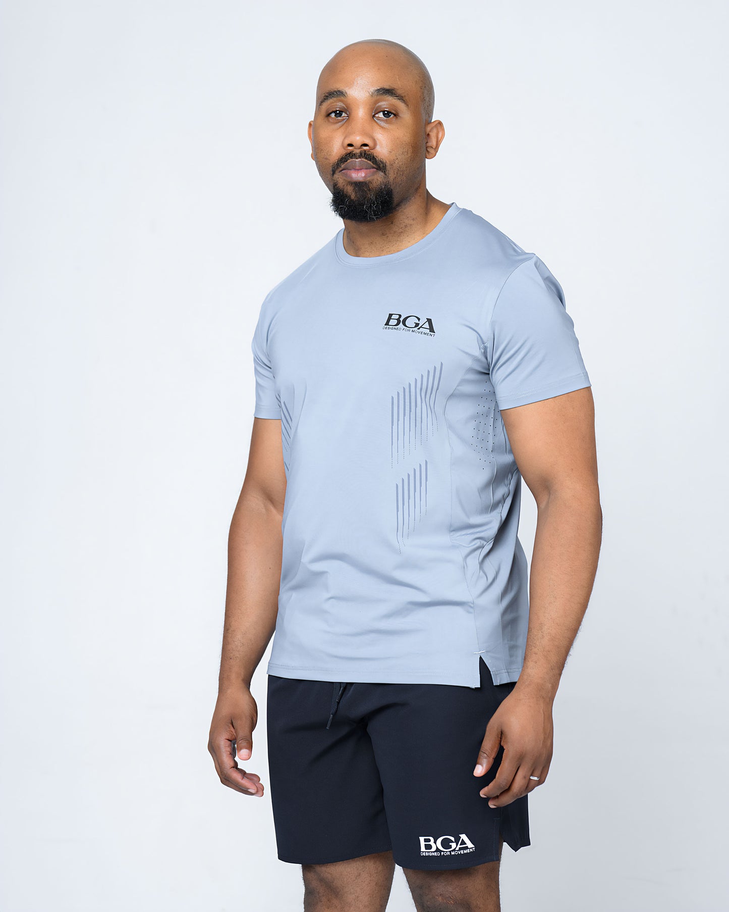 BARBU G Active Tee Light Blue