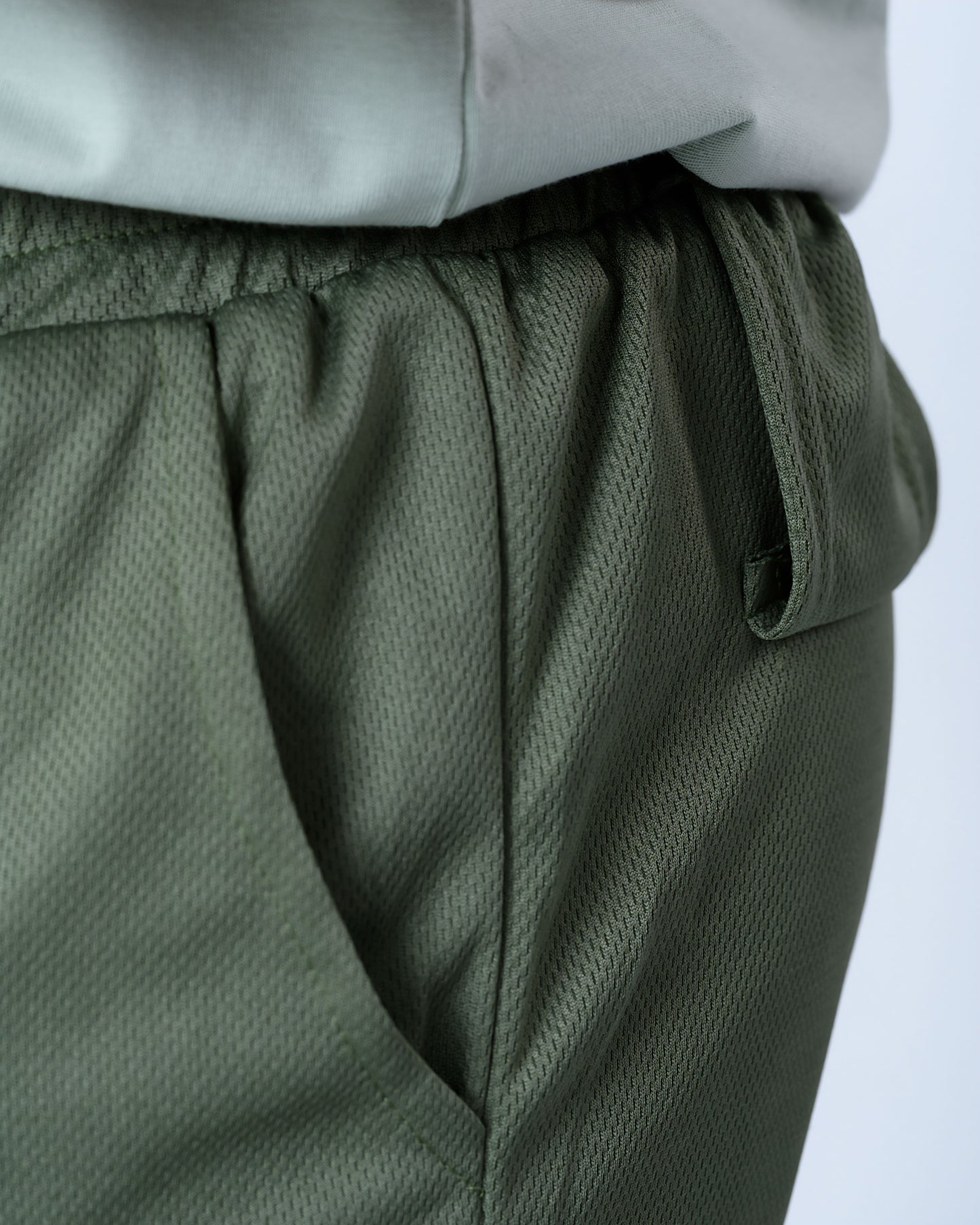 Men's Green 2-in-1 Active Shorts - Compression Gym Shorts | BARBU G