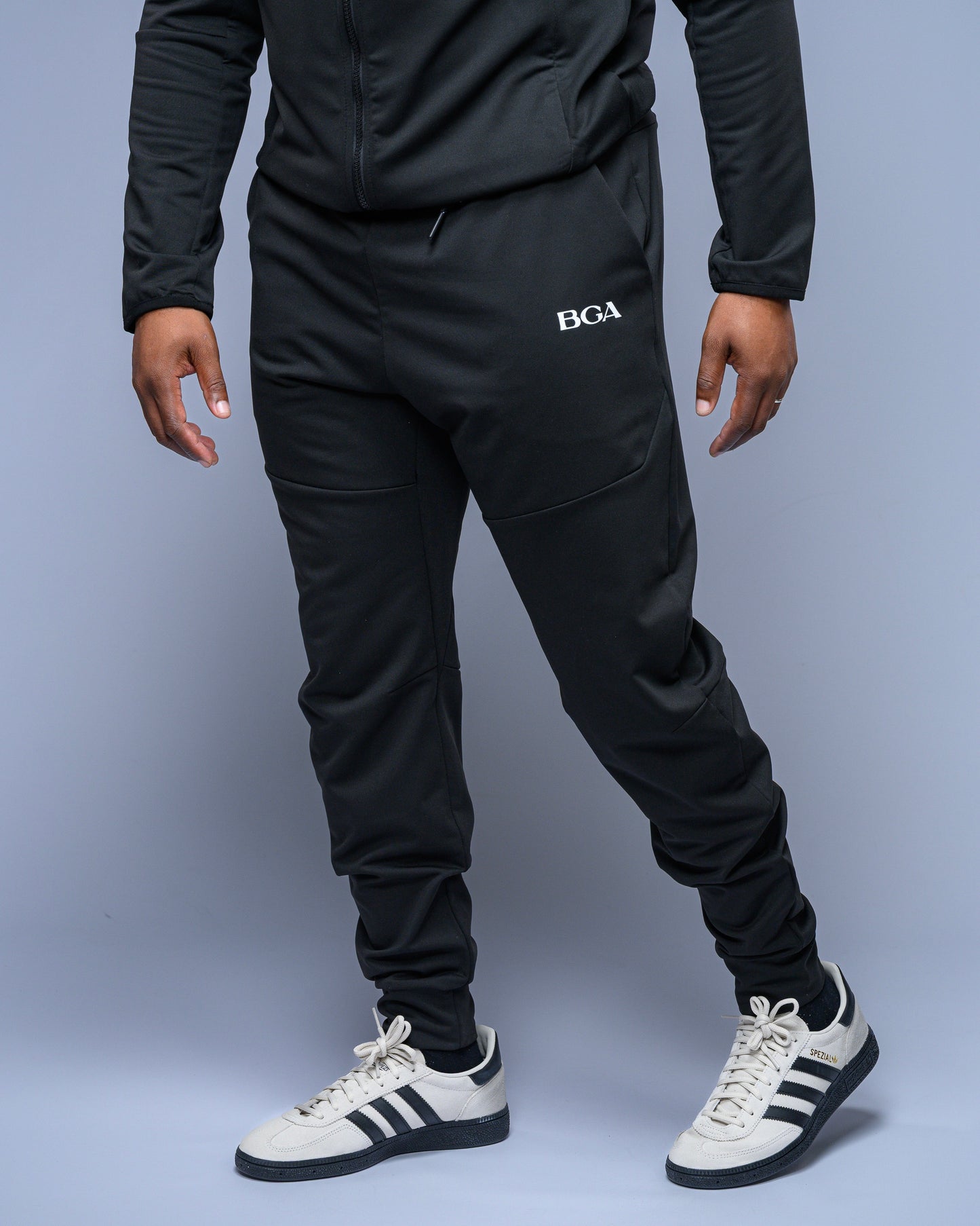 Men’s Stylish Black Active Pants - Gym Joggers