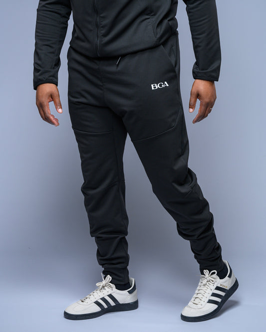 Men’s Stylish Black Active Pants - Gym Joggers
