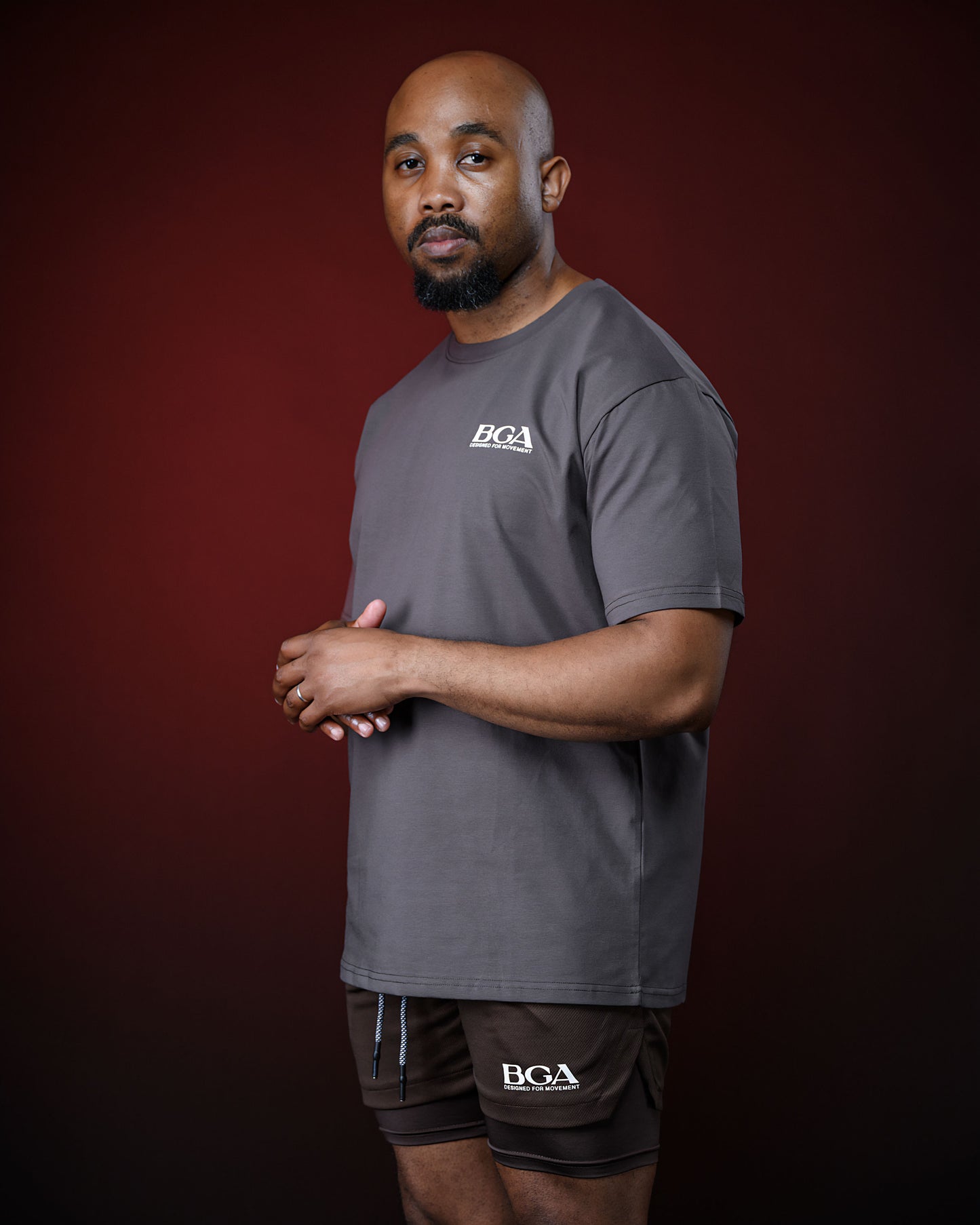 BARBU G Active Tee Taupe