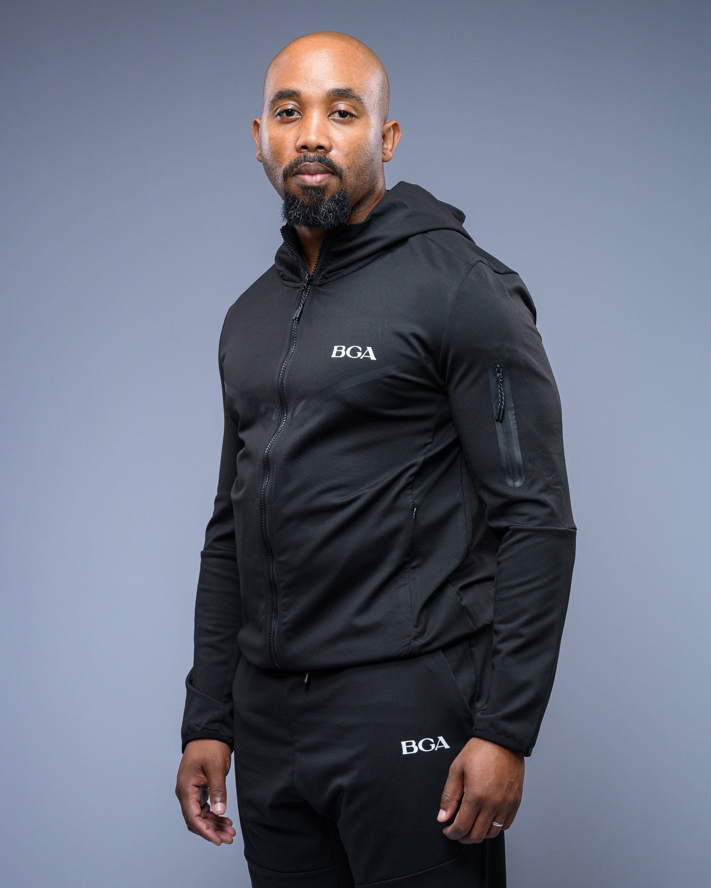 Men’s Stylish Black Active Jacket