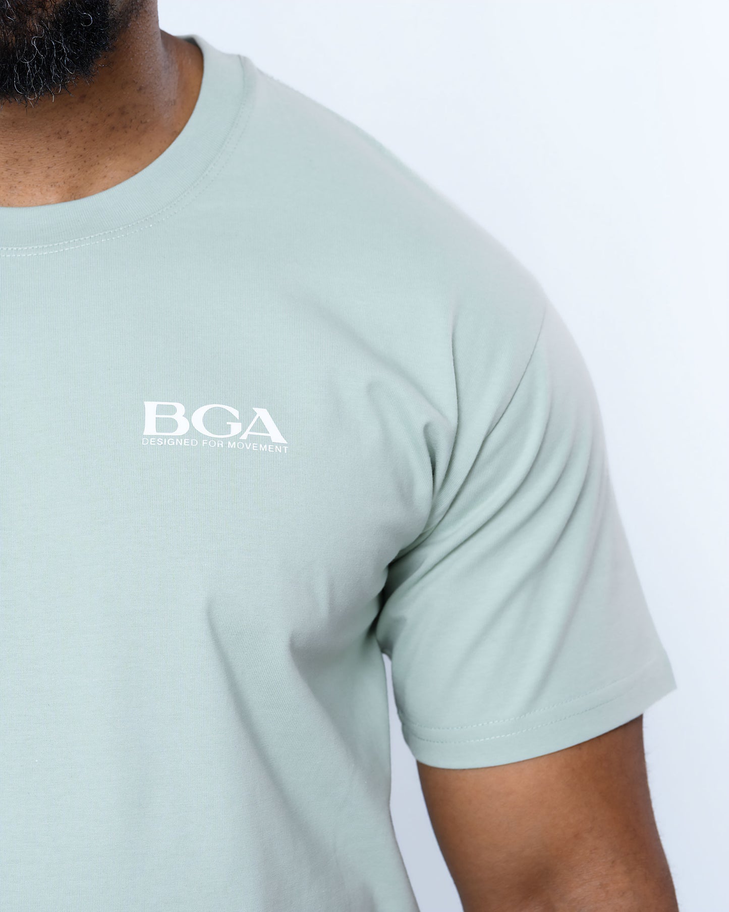 Men's Mint Active Tee - 100% Cotton Lightweight T-Shirt | BARBU G