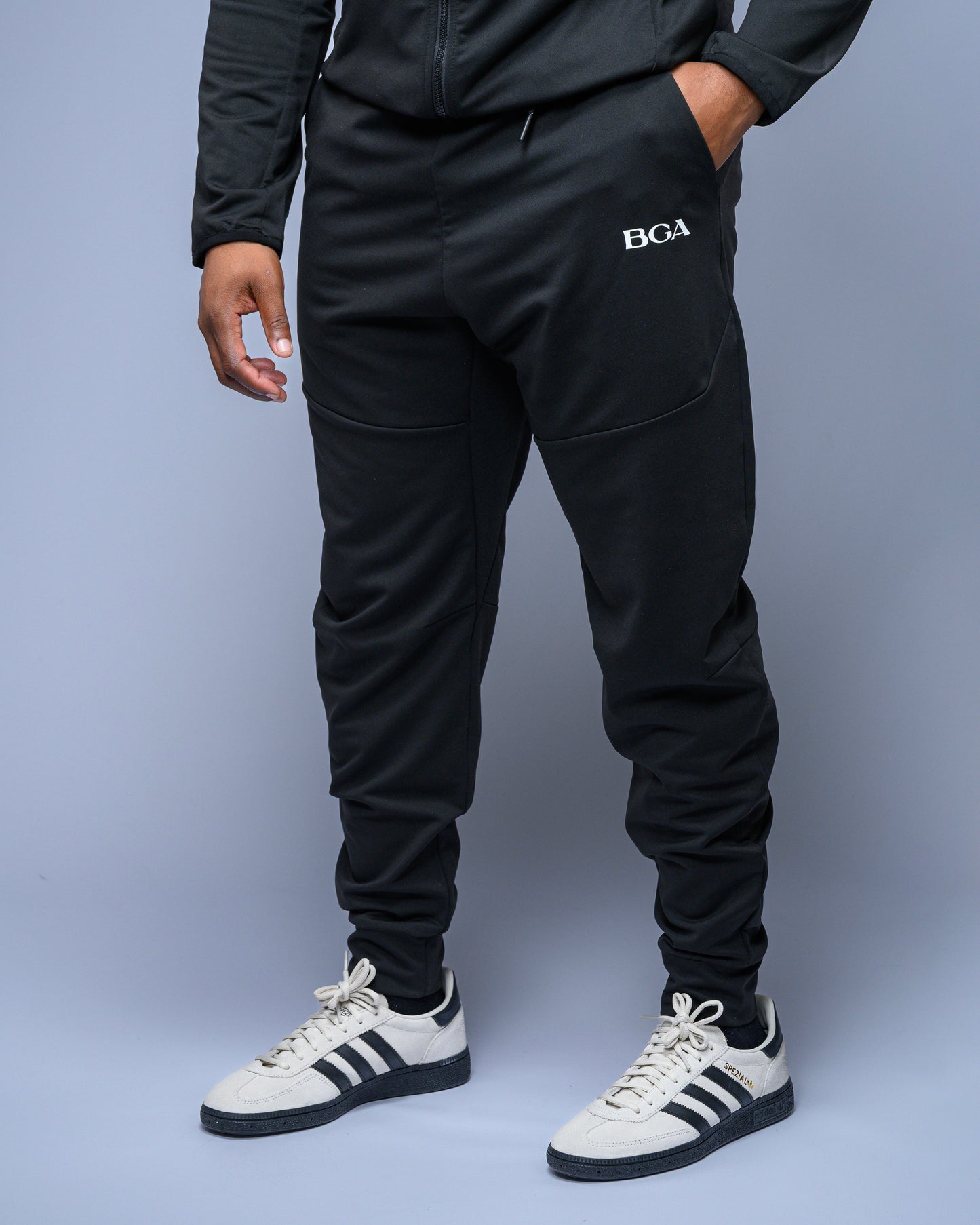 Men’s Stylish Black Active Pants - Gym Joggers
