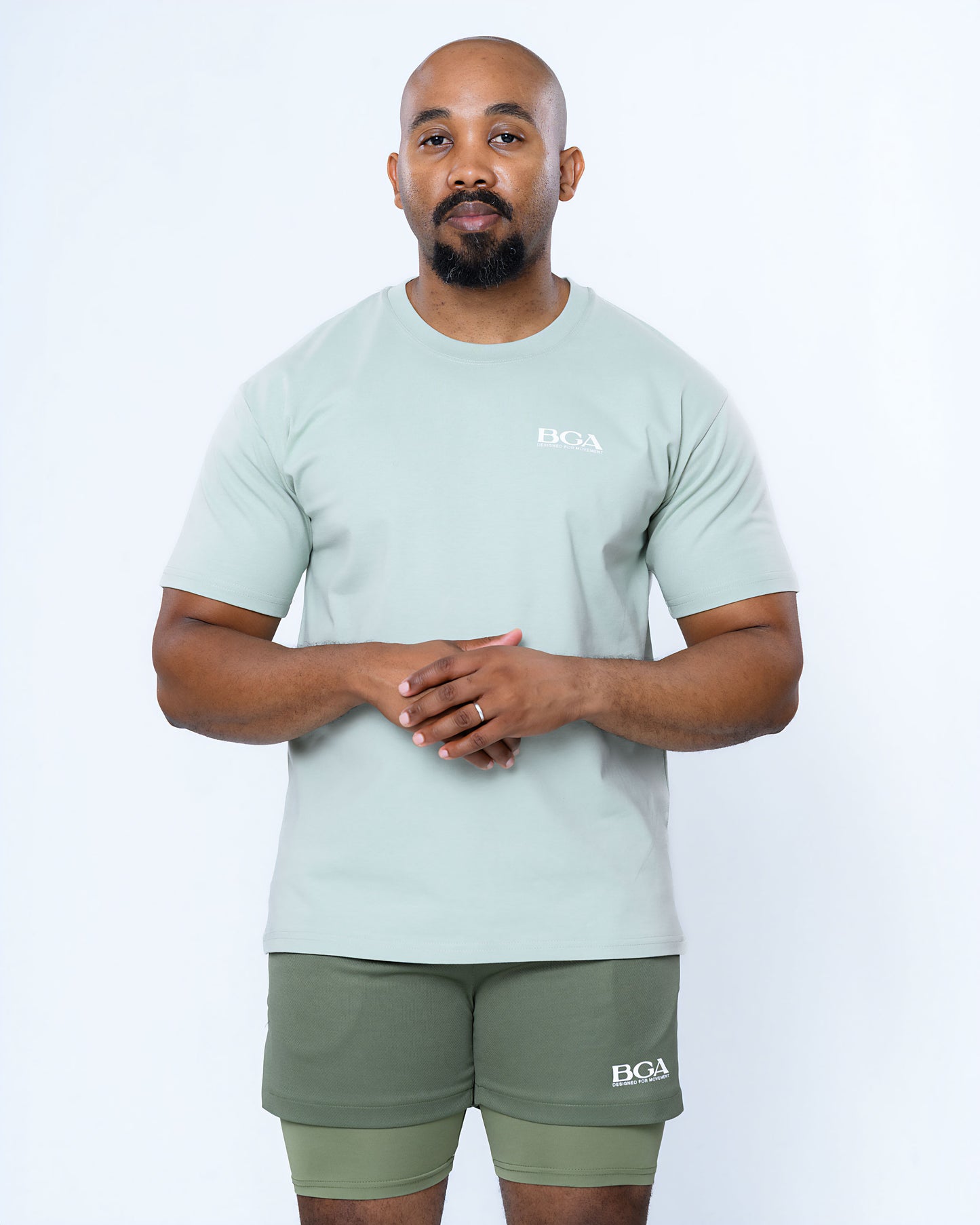 Men's Mint Active Tee - 100% Cotton Lightweight T-Shirt | BARBU G