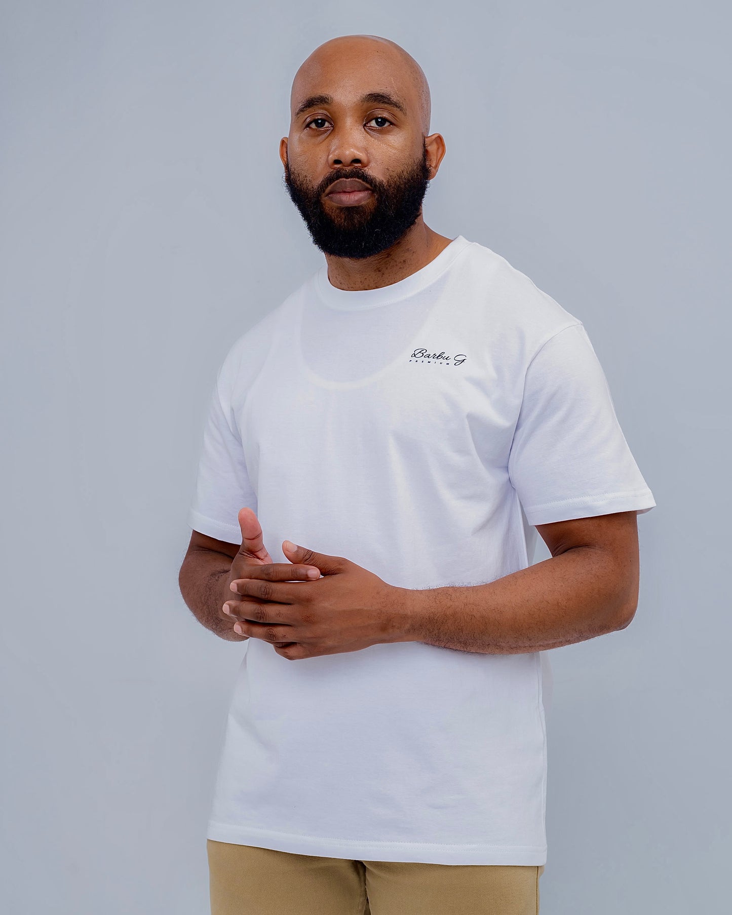 Barbu G Premium White T-Shirt